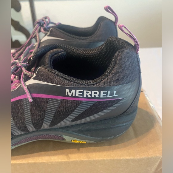 Merrell Women Siren Edge Hiking Shoes Black J35750 LowTop Sneakers Size 9 - Picture 4 of 15